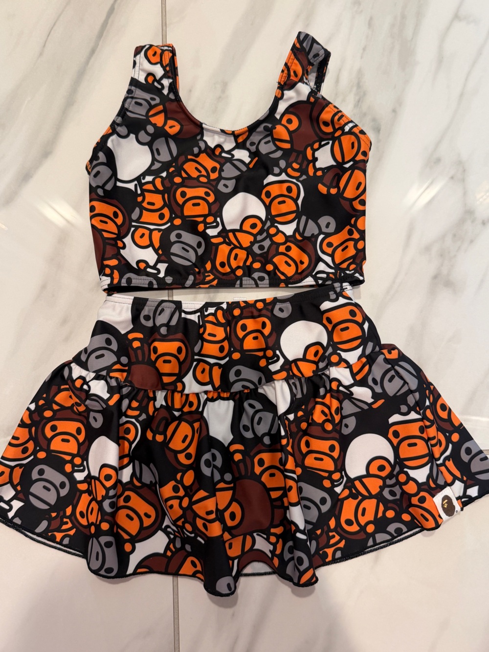 BAPE Baby Milo swimsuit size：110cm